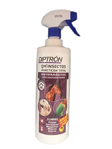 Diptron QM Insectos - Insecticida Total - Spray 1 Litro.
