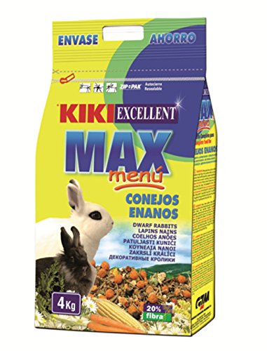 Kiki Max Menu Conejos Enanos Bolsa 5kg