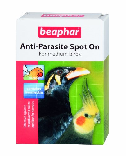 Beaphar Medium Bird Anti-parasite Spot-on 2 Tubes x 6