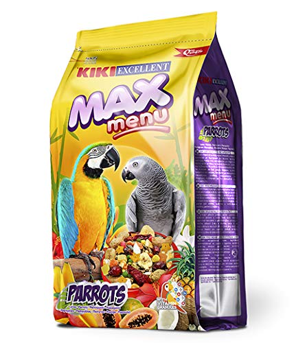 Kiki Max Menu - Alimento Completo para Loros y Cotorras, 1 kg